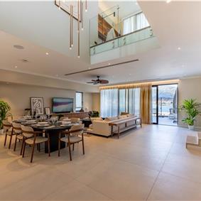 Selection of 5 bedroom seafront villas with pool on Ciovo near Trogir, sleeps 10